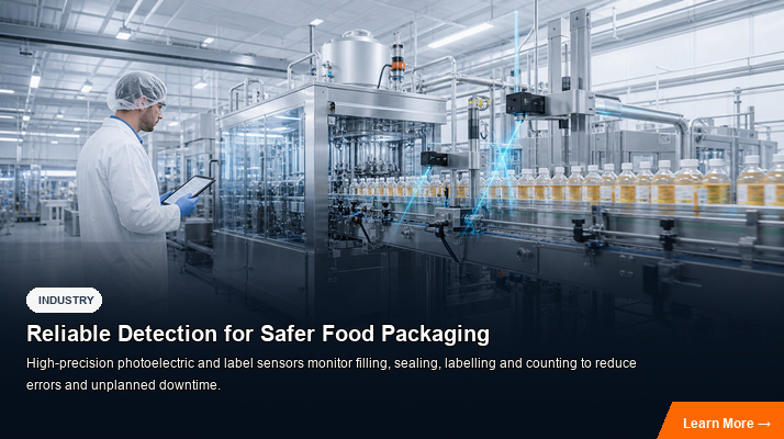 Food and packaging production sensor solutions
