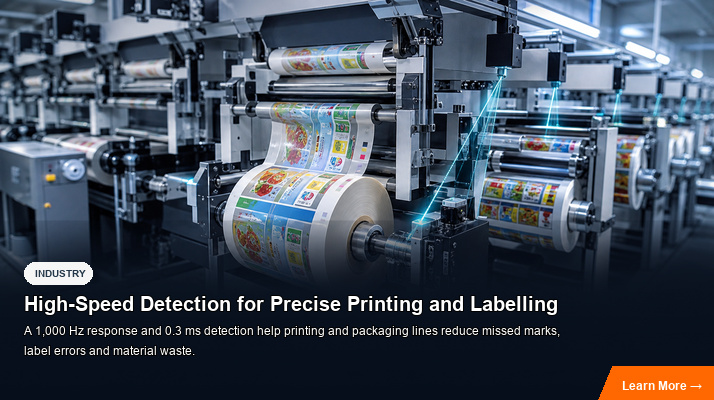 Printing and label production sensor solutions